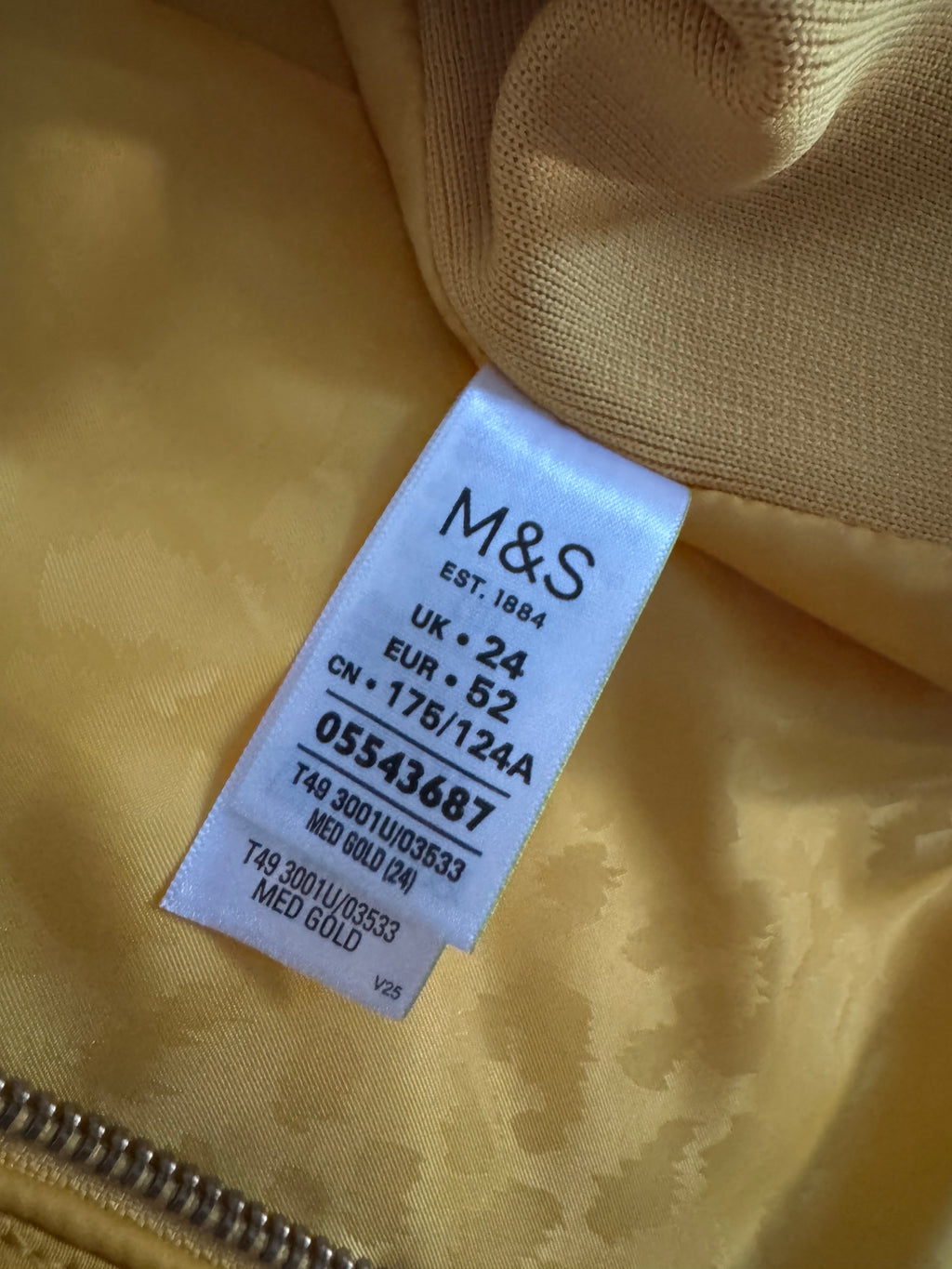 M & S Per Una Women’s Quilted Cropped Jacket