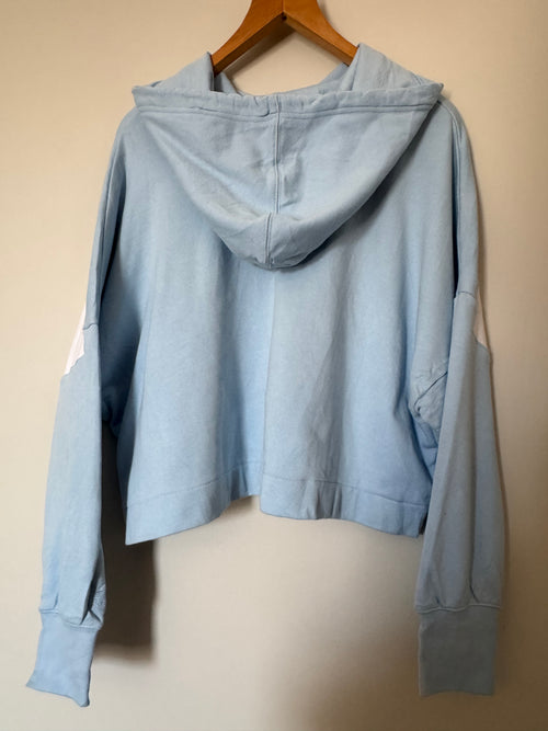 Adidas Women's Large Logo Cropped Hoodie