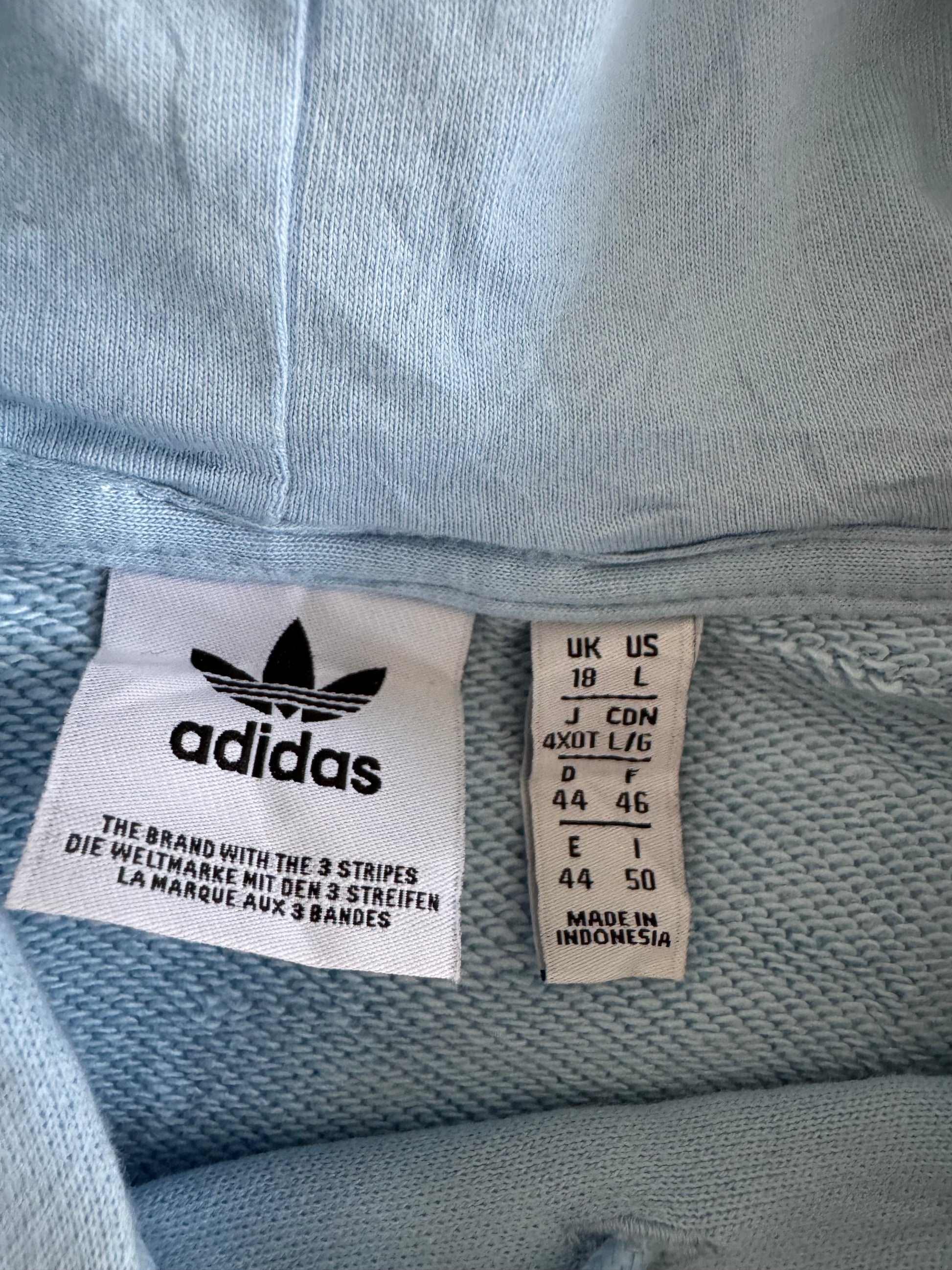 Adidas Women's Large Logo Cropped Hoodie